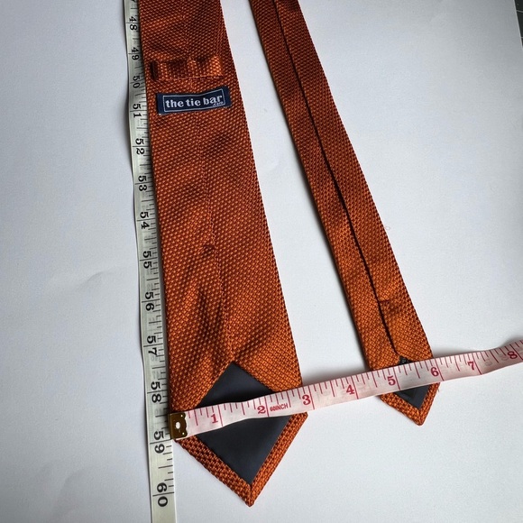 The Tie Bar Orange Tie - Picture 5 of 5